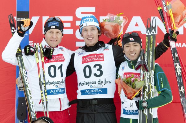 Chaux Neuve podium