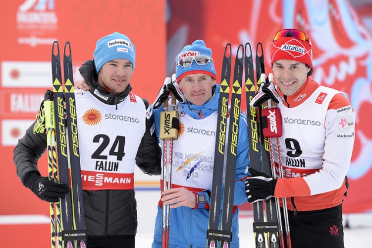 podium skiathlon falun